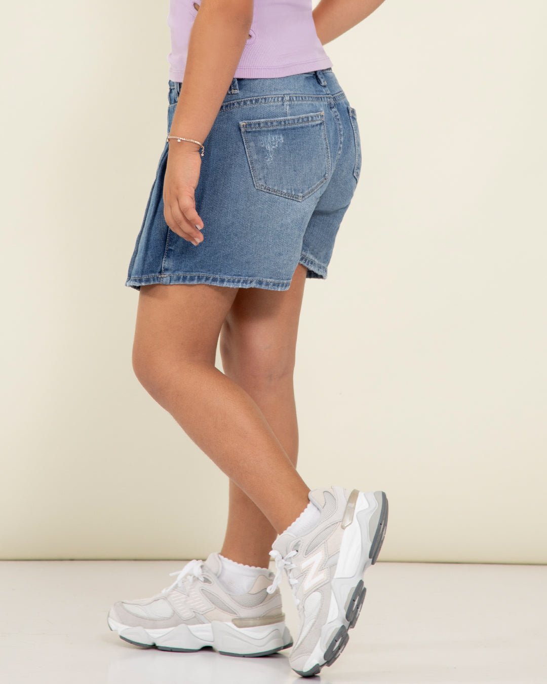 Falda Short Optima Niña – Naho Jeans - Main Image